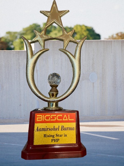  Recognized PHP Star